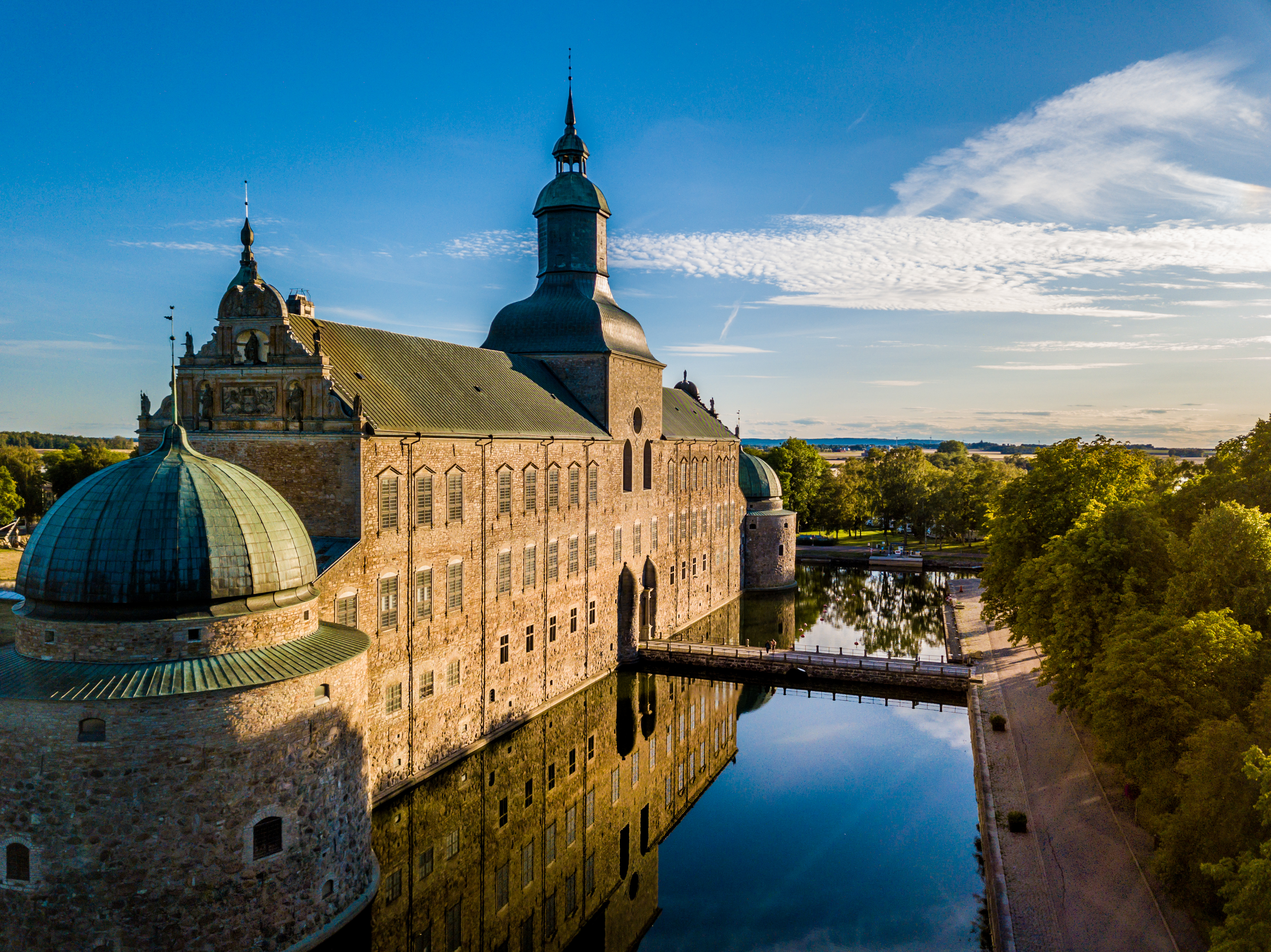 Vadstena slott från sjösidan