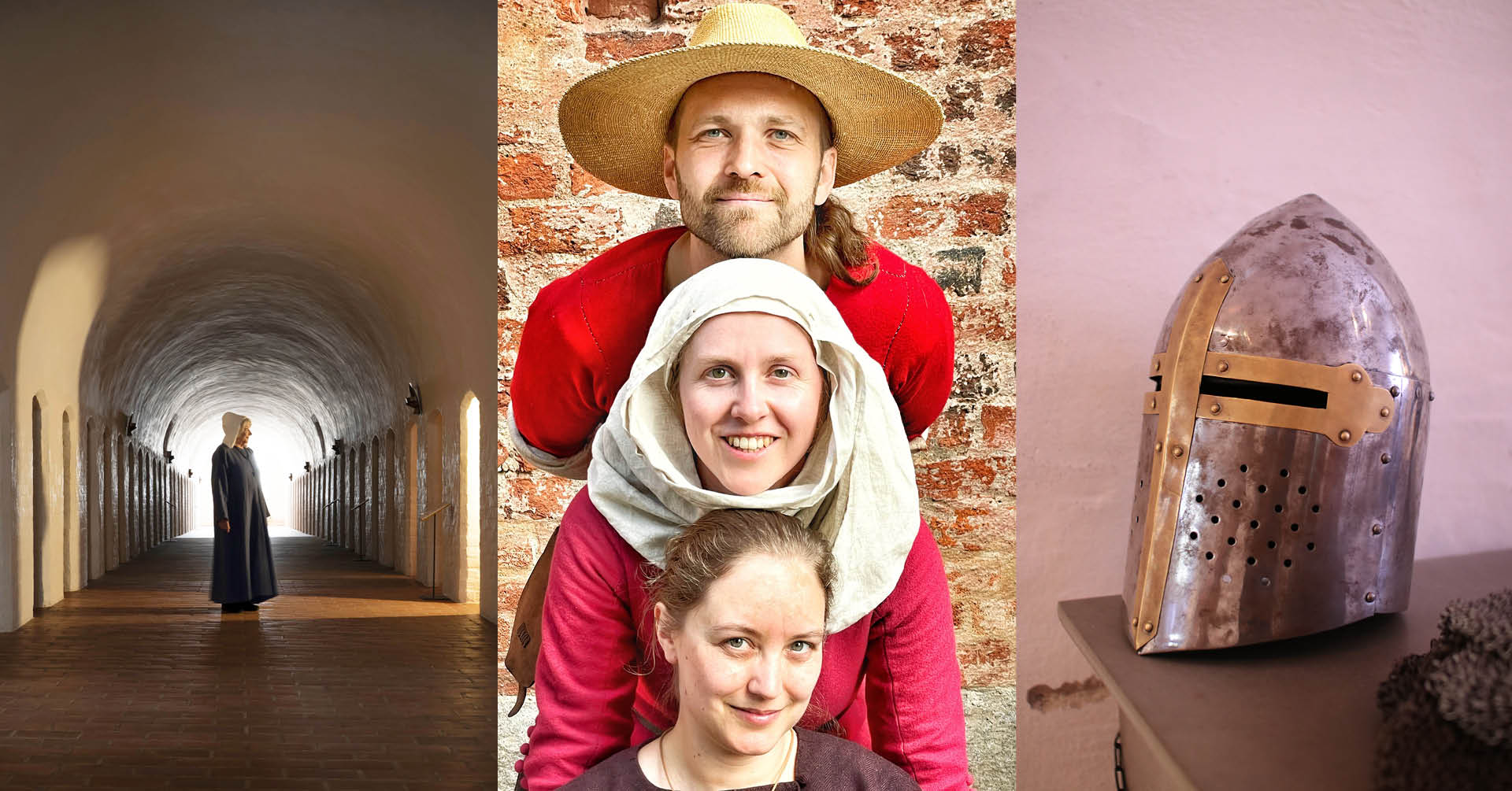 Inför Palatsfestivalen på Sancta Birgitta Klostermuseum.