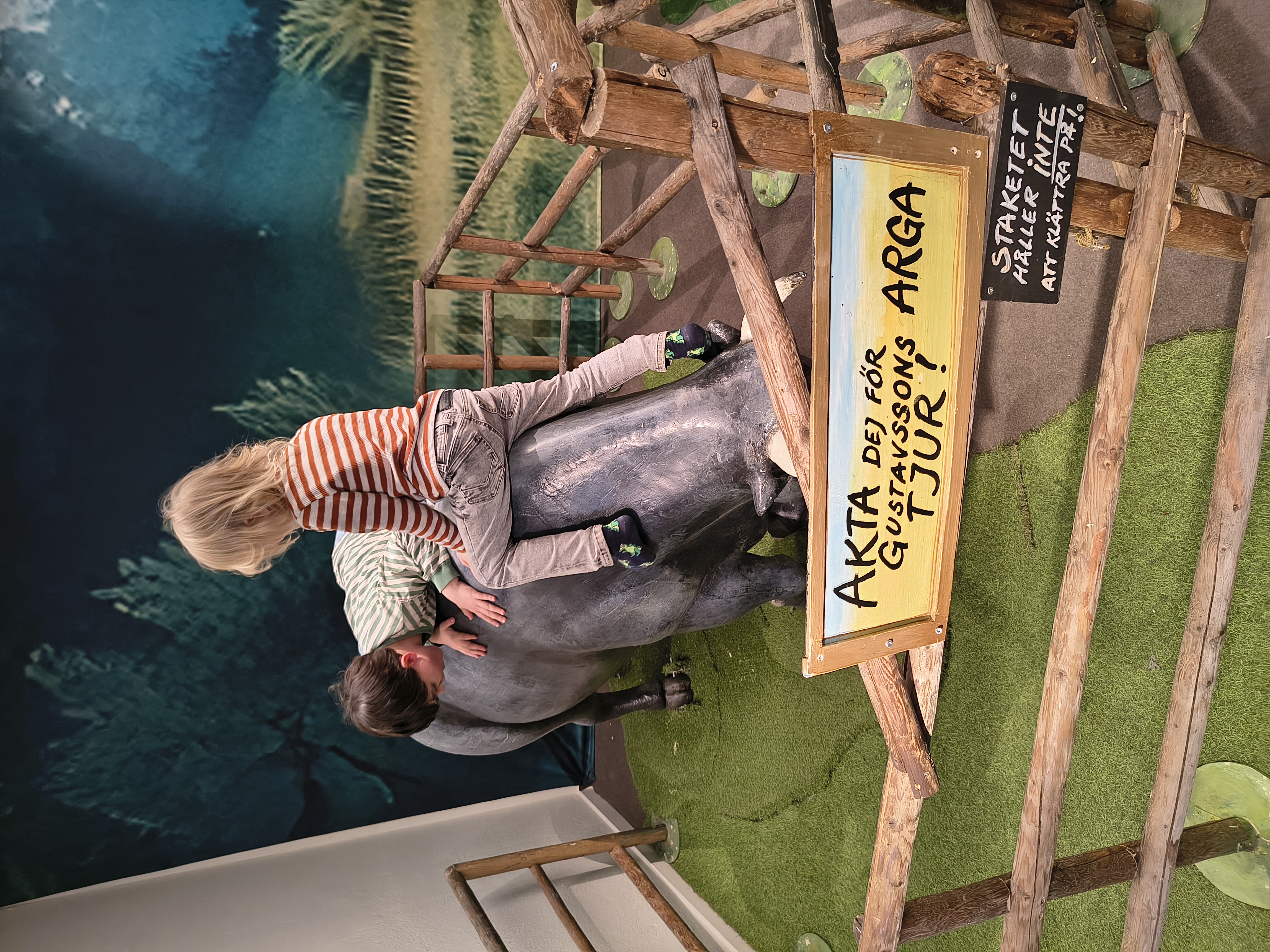 Lekutställningen Hemma hos Pettson & Findus, producerad av Barnutställningar.nu.