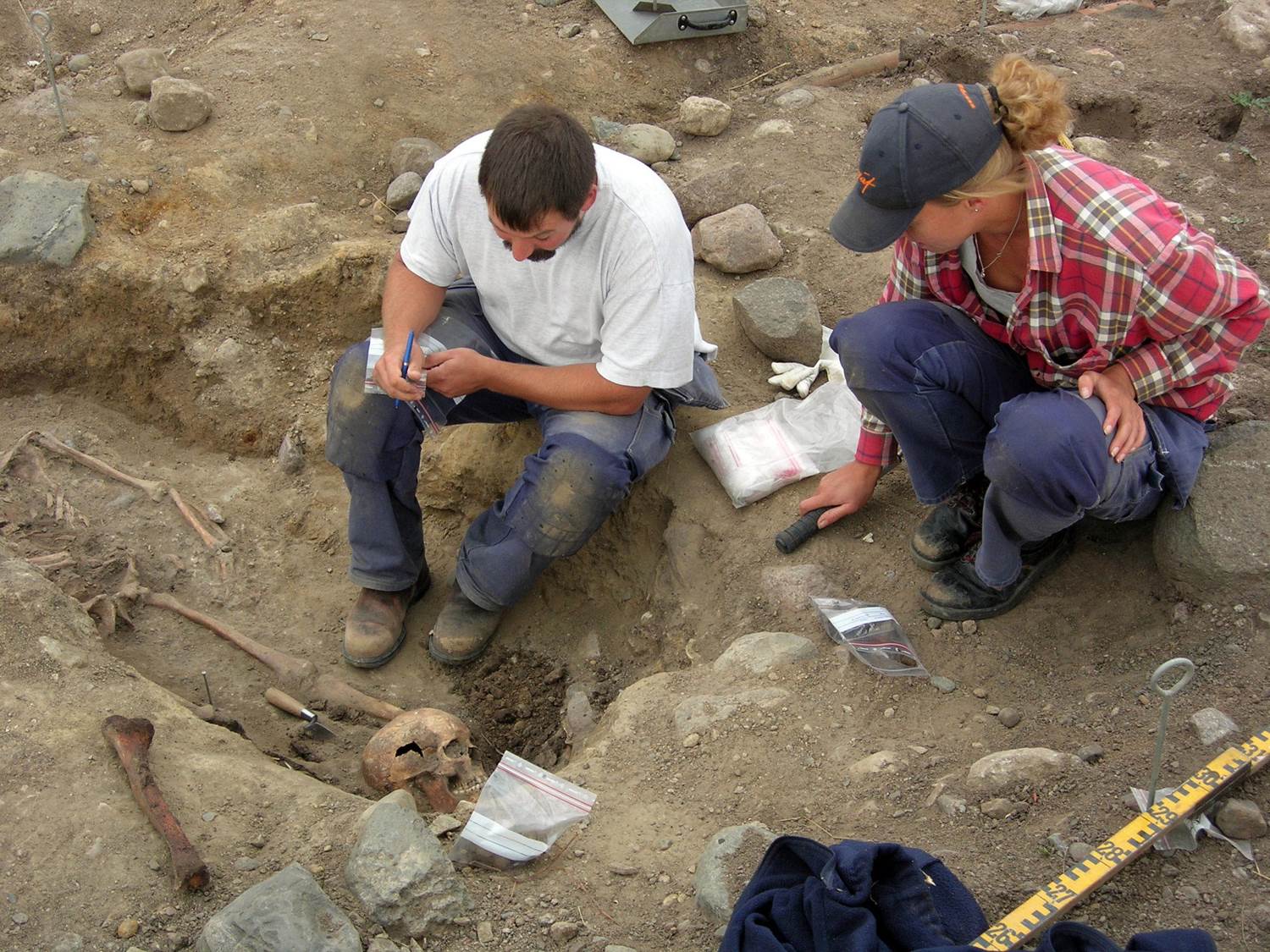 Arkeologer. 