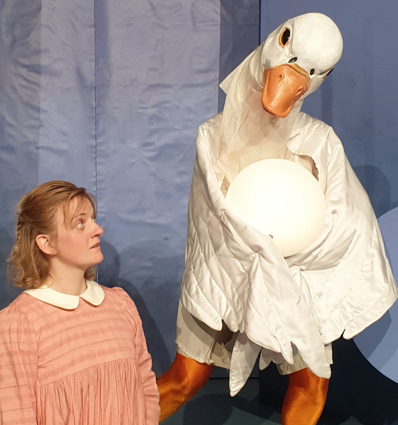Ur barnteaterföreställningen Hej Hilma! av Teater Pelikanen.