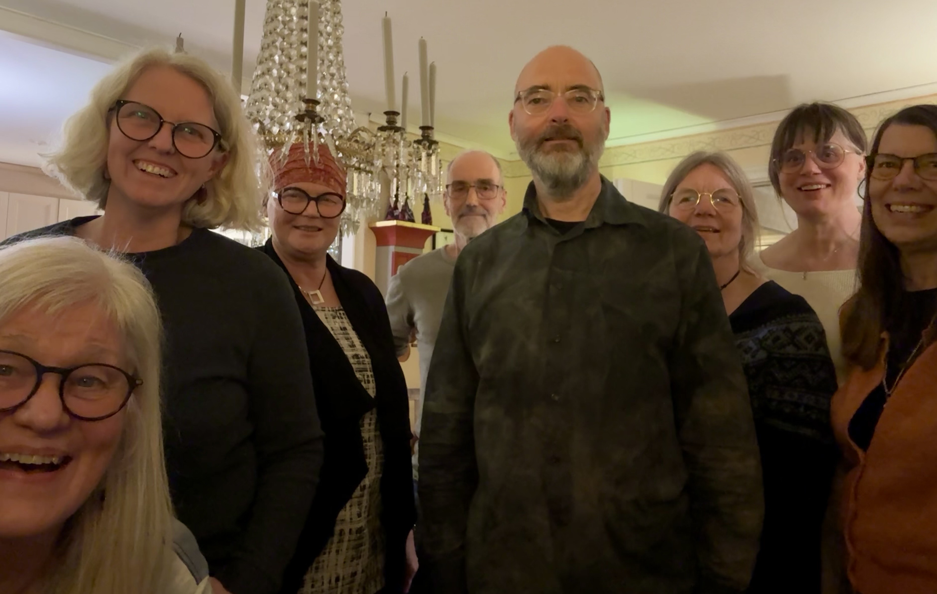 Folkmusikkören TRADIDÁ under ledning av Marie Länne Persson.