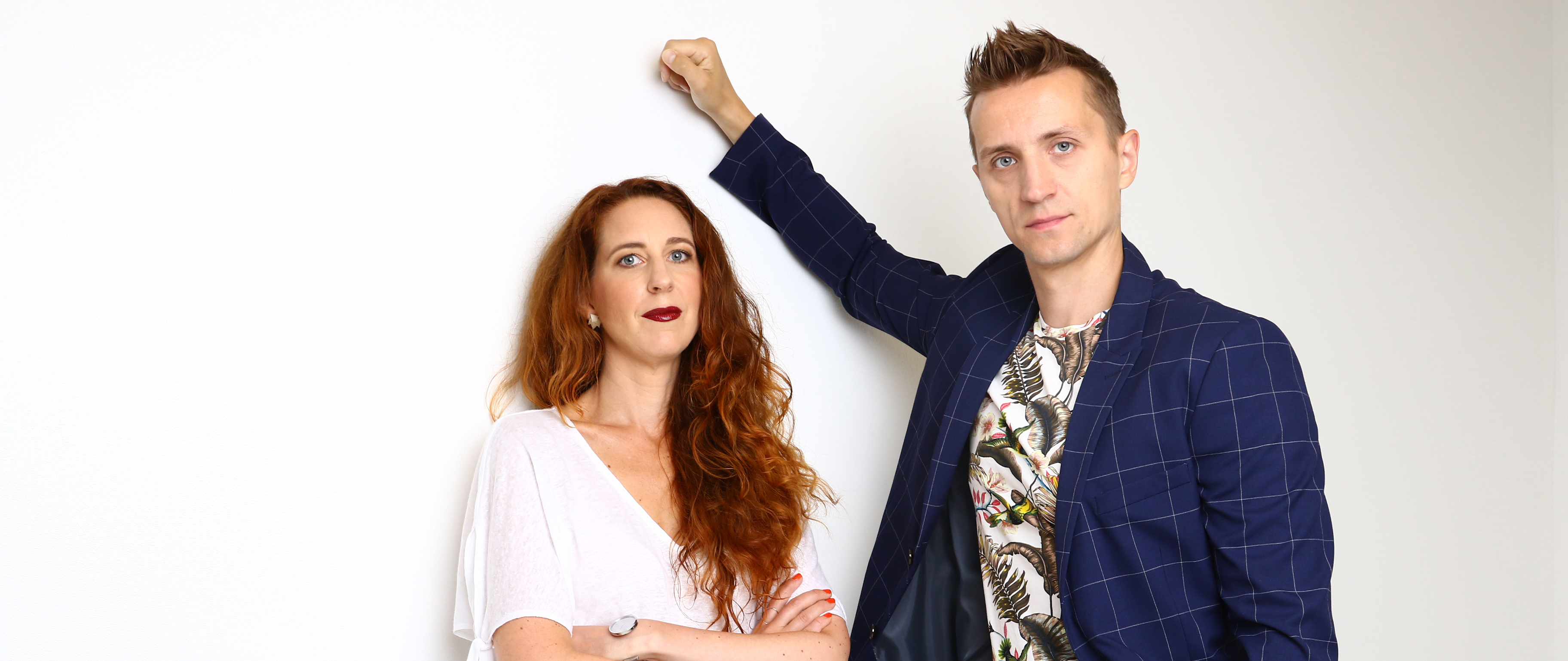 Konstnärerna Alessandra Di Pisa och Robert Stasinski gästar Artoholics.