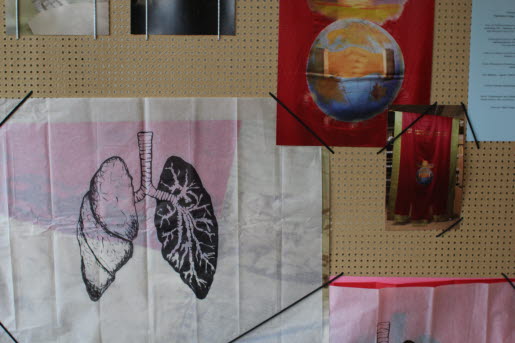 Konstverk skapat av Frida Hållander.