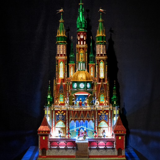 Huvudbild för marknadsföring av utställningen Krakows krubbor.