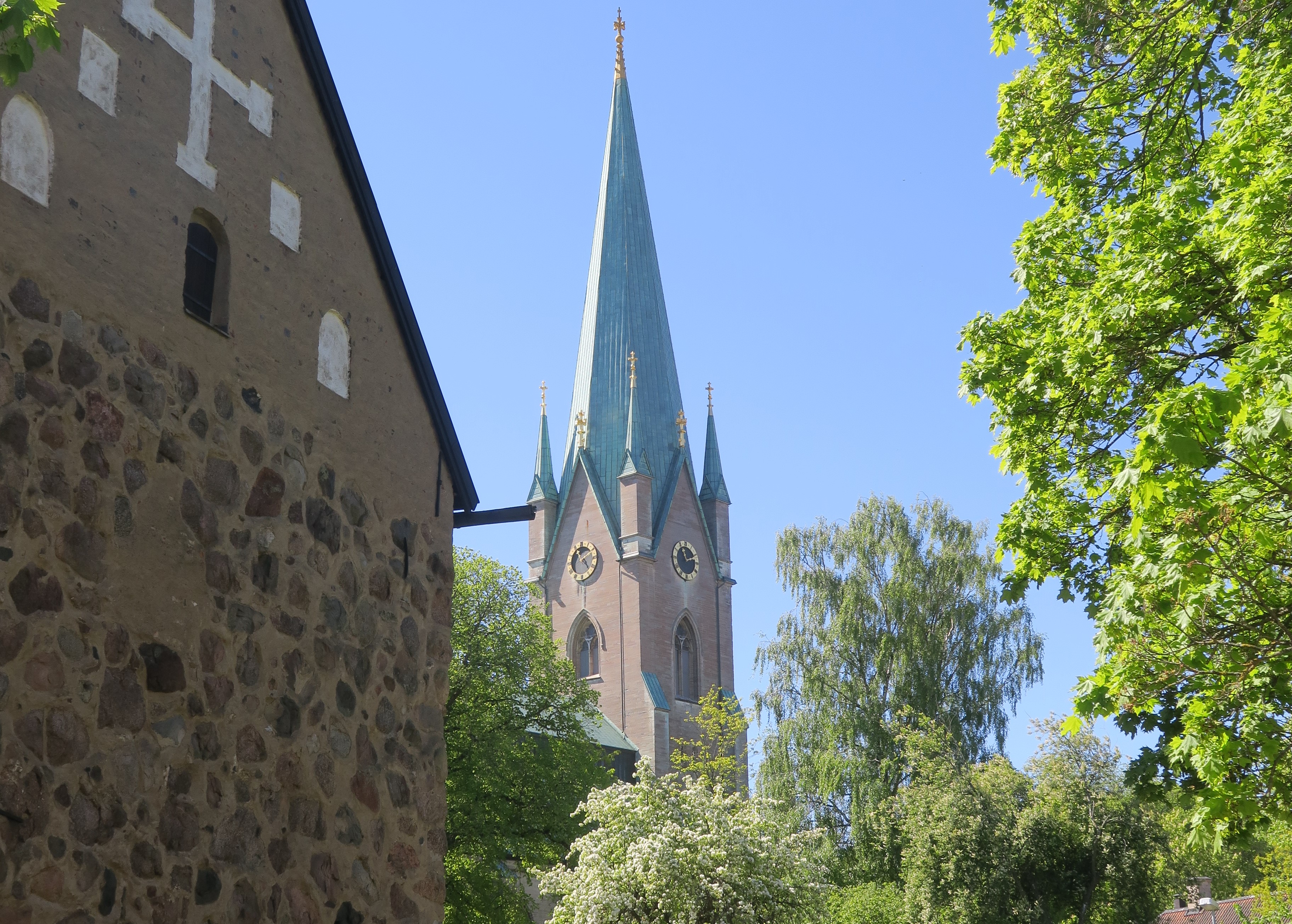 Tornet på Linköpings domkyrka.
