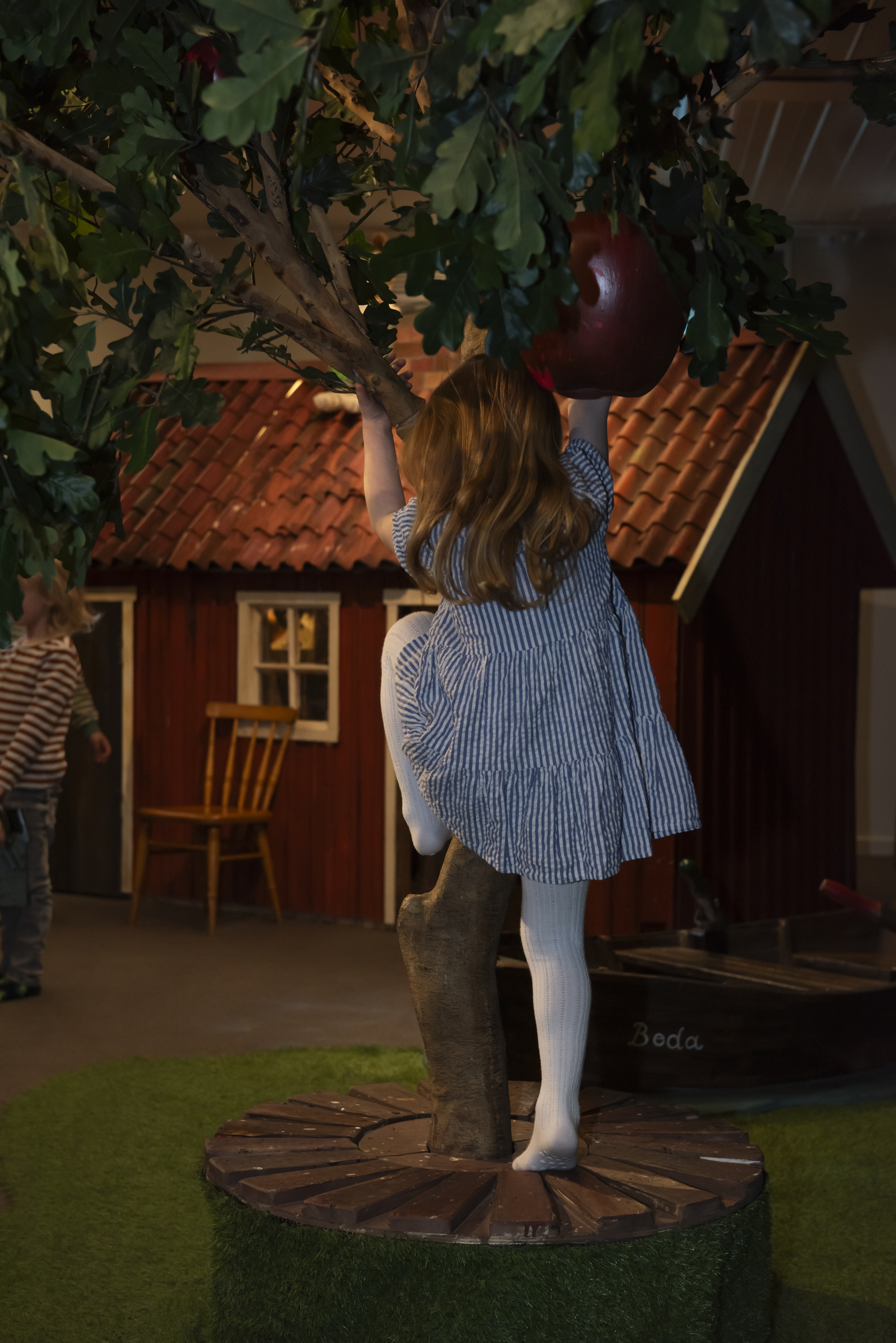 Lekutställningen Hemma hos Pettson & Findus, producerad av Barnutställningar.nu.