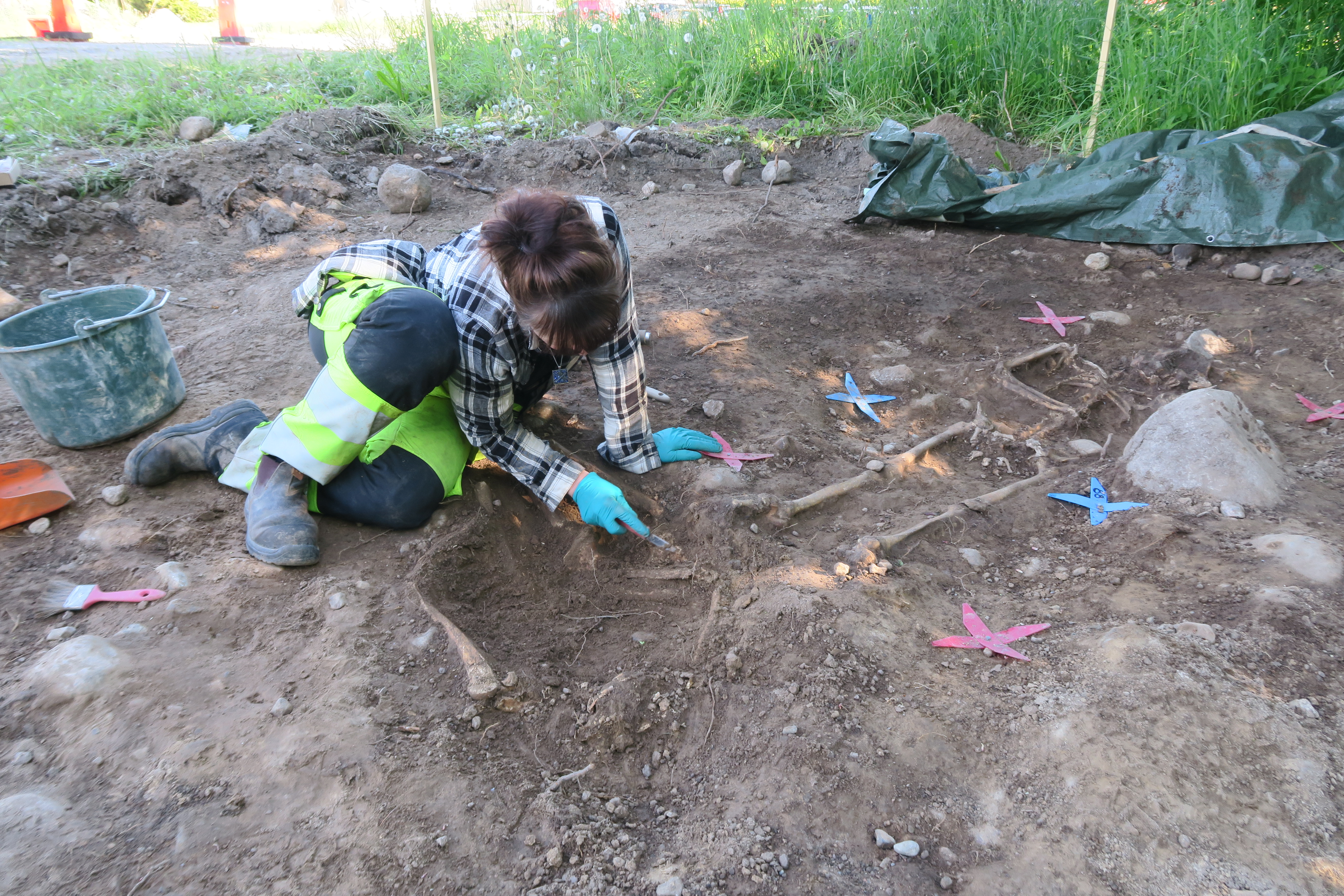 Arkeologisk undersökning av Galgiebergs lyckorna, Skänninge gamla avrättningsplats.