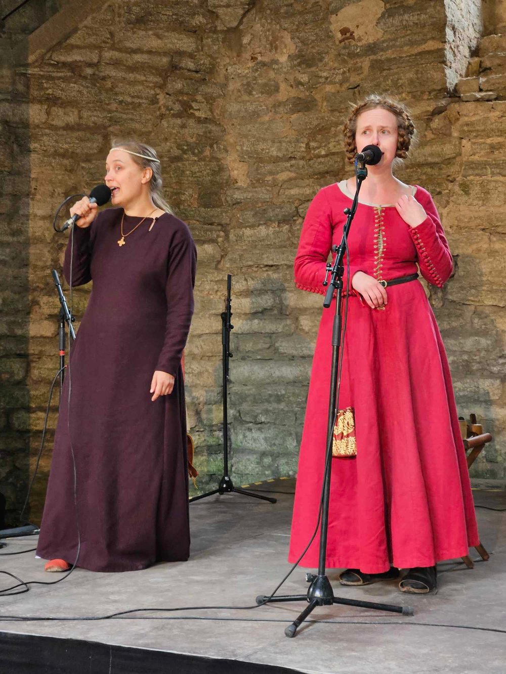 Inför konserten "I trubadurernas fotspår" på Palatsfestivalen 2025.