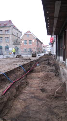 Utgrävning i Vadstena