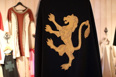 Inifrån klädkammaren på Sancta Birgitta Klostermuseum.