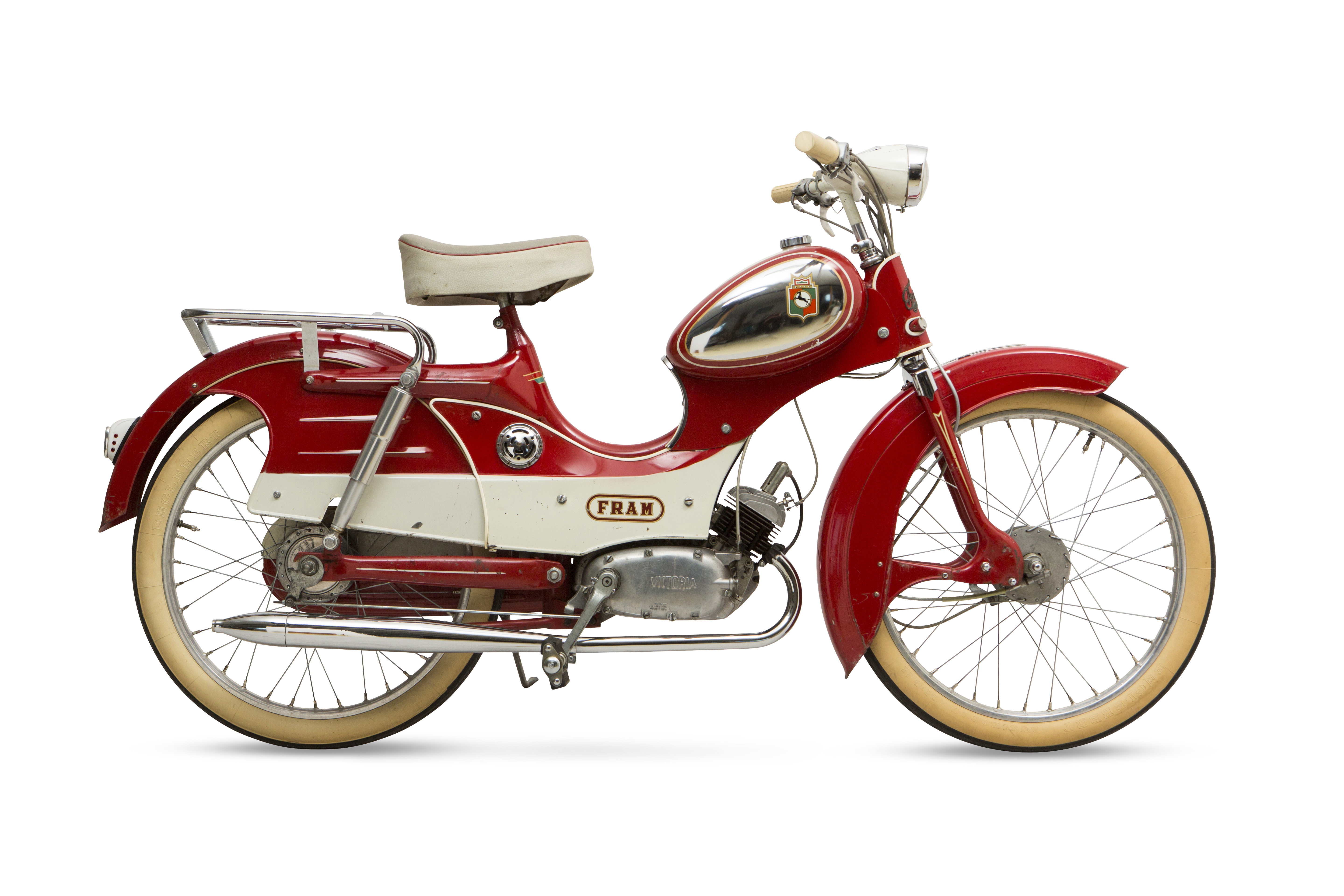 Moped tillhörande utställning Mopeden