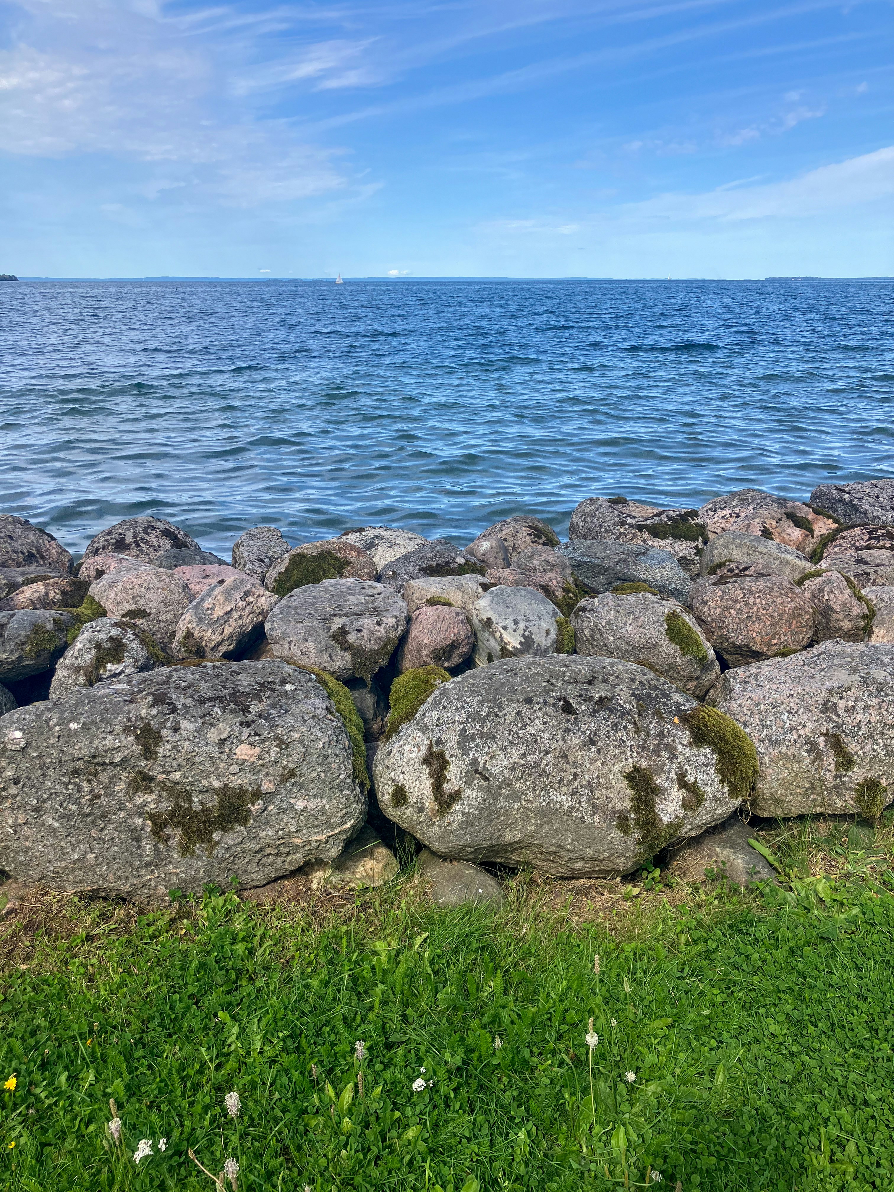 Vy från Vadstena