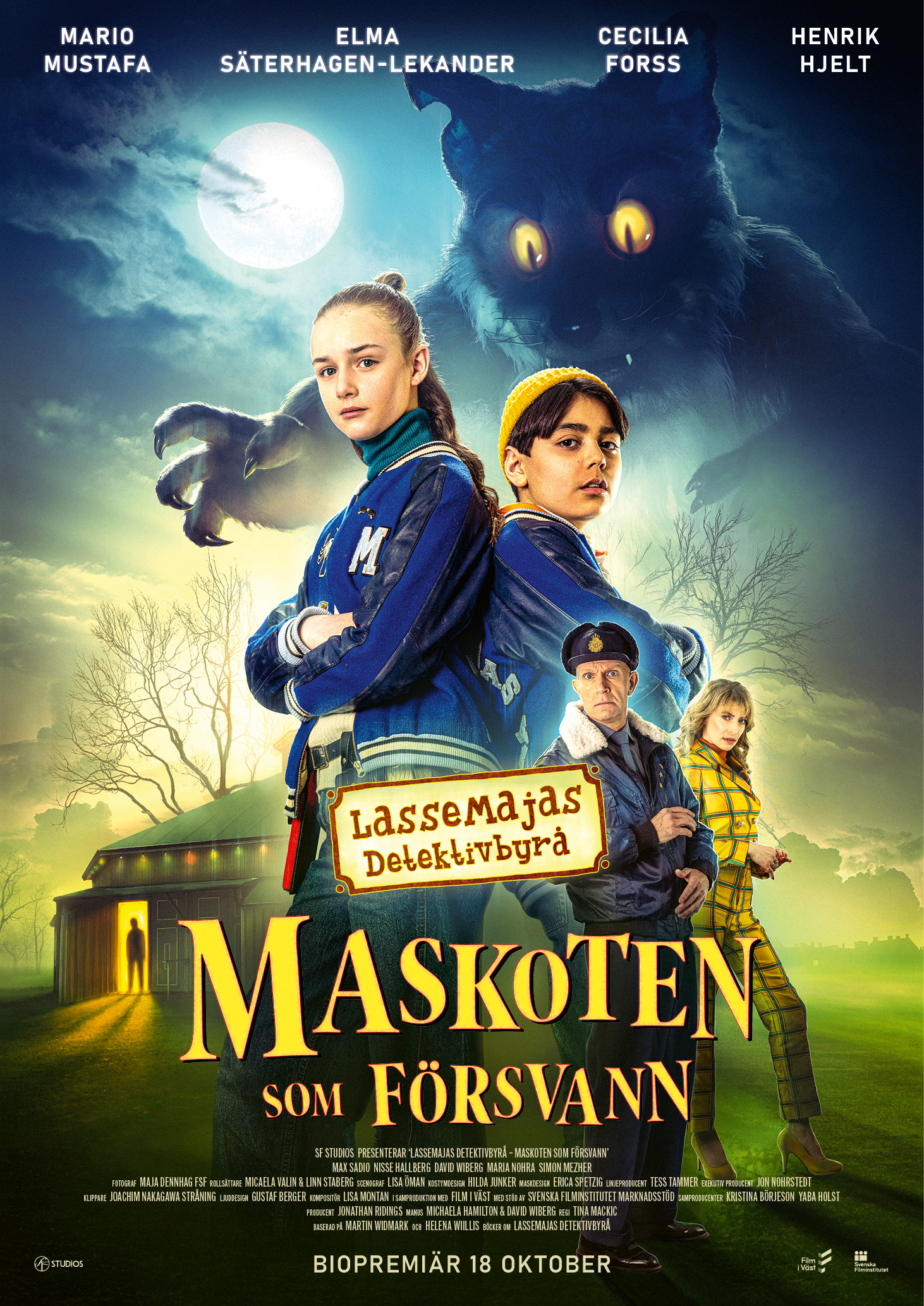 Filmvisning av LasseMajas detektivbyrå – Maskoten som försvann.