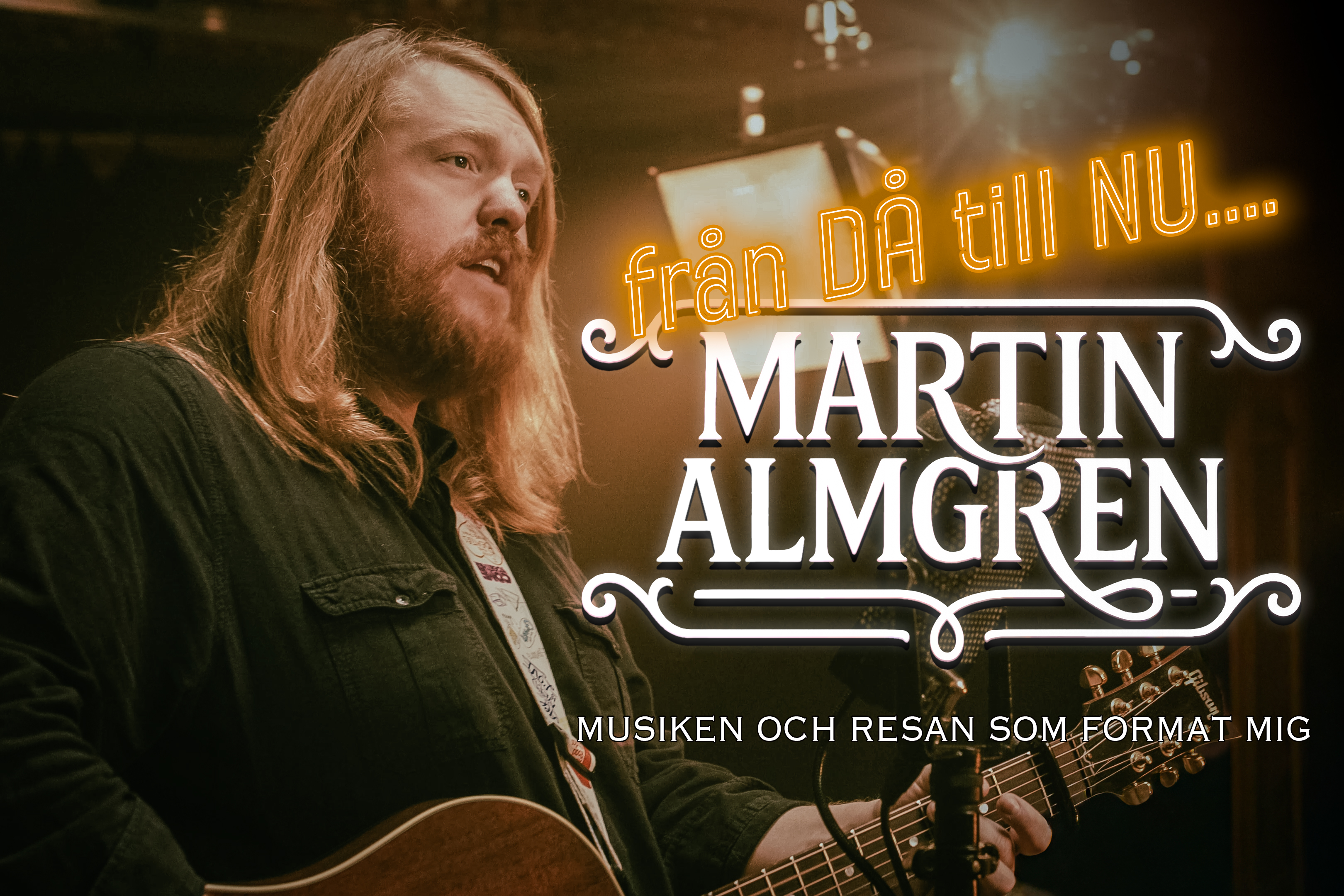 Martin Almgren firar tio år som artist.