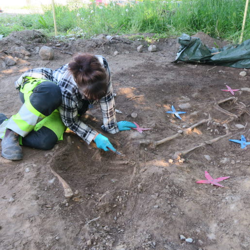 Arkeologisk undersökning av Galgiebergs lyckorna, Skänninge gamla avrättningsplats.