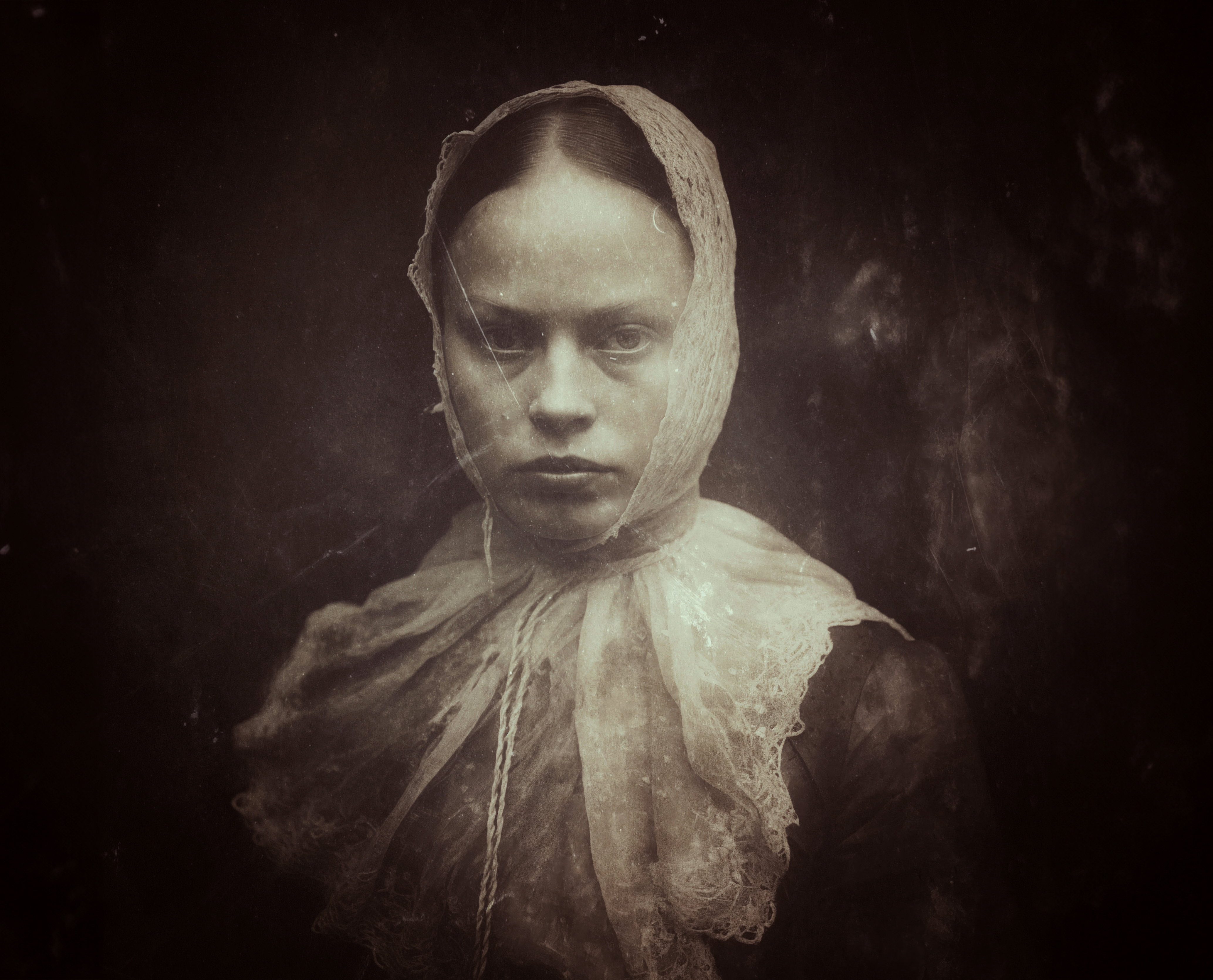 Promptografi av Pompe Hedengren. Ur utställningen HÄXOR. Bilden är AI-genererad.